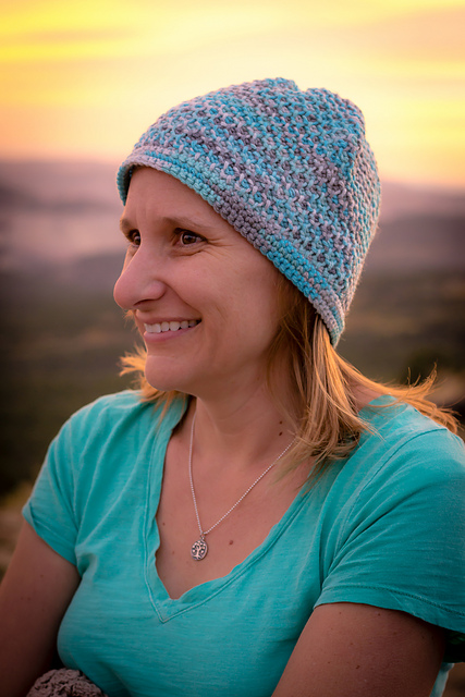 Honeycomb Tunisian Hat