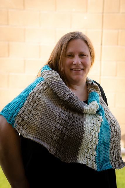 Jen’s Tunisian Winter Wrap