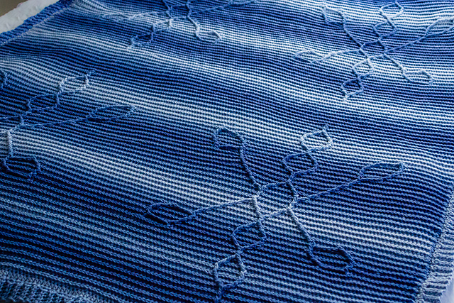 Ice Crystals Throw