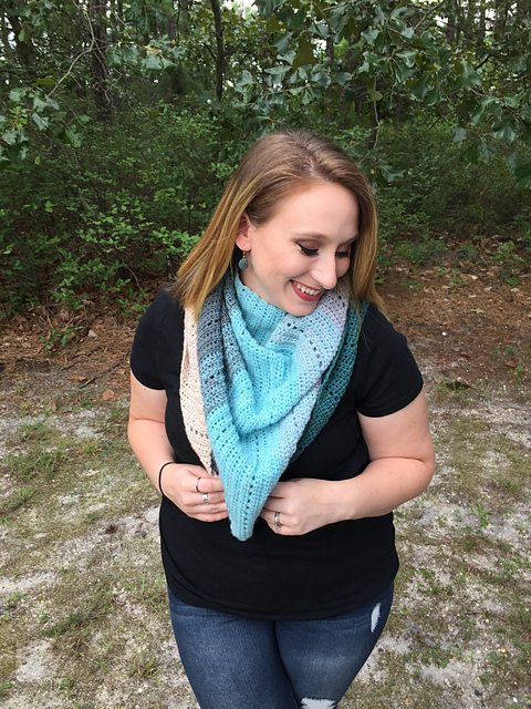 Stormy Skies Shawl