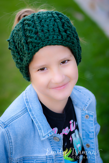Messy Bun Beanie