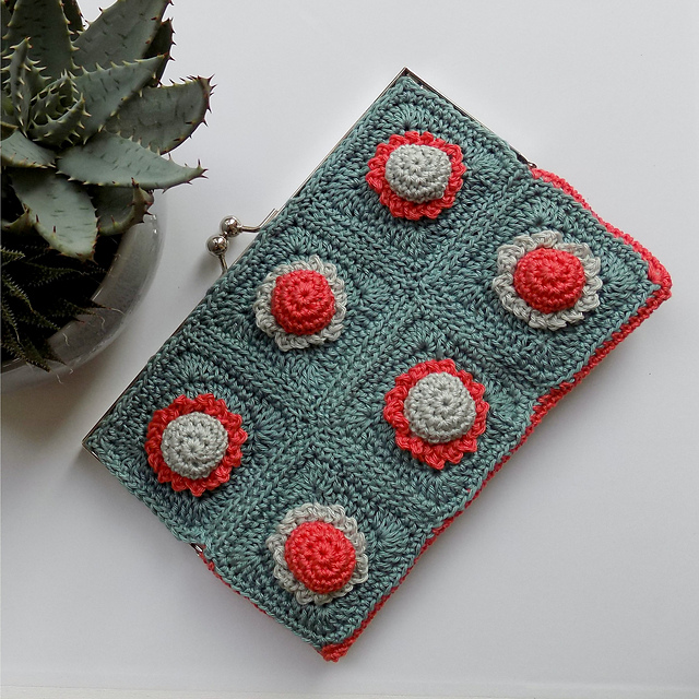 Gazania Clutch Bag