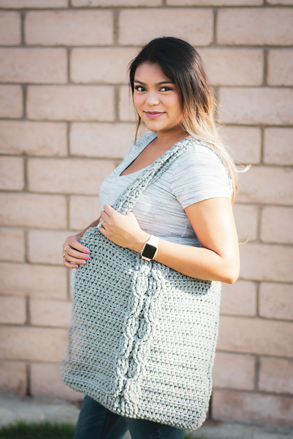 Como Cabled Tote