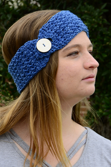 Moss Stitch Earwarmer