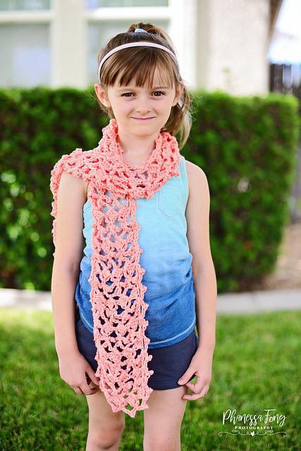 Coral Scarf