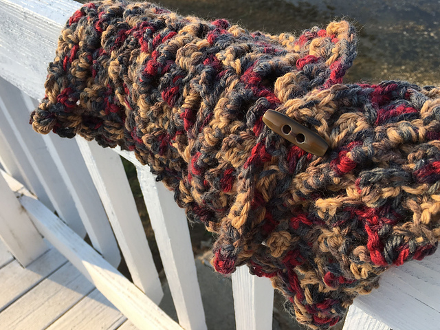 Caramel Apple Cowl