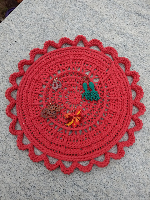 Blissful Earring Wall Hanging