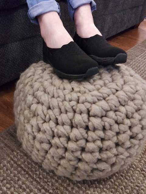 Couture Floor Poof