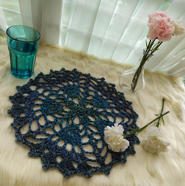 Blue Hues Mandala