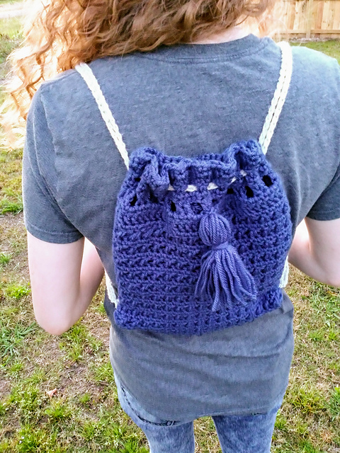 Peek-a-Blue Backpack