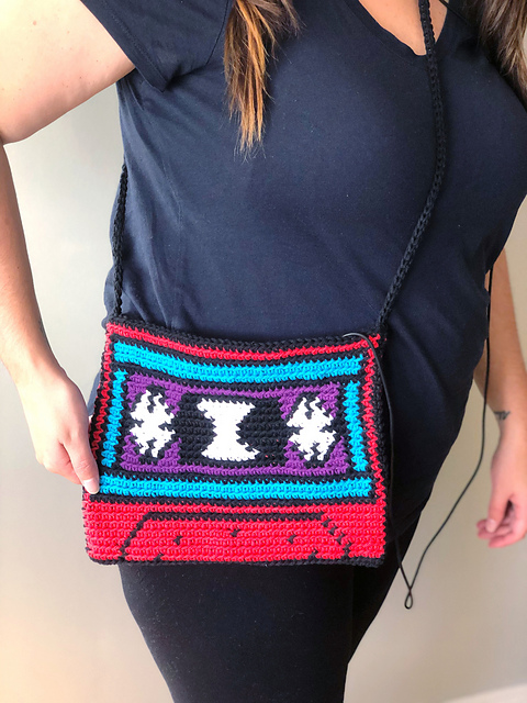Retro Cassette Bag