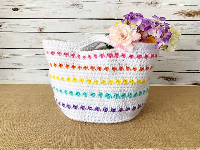 Pop of Color Basket