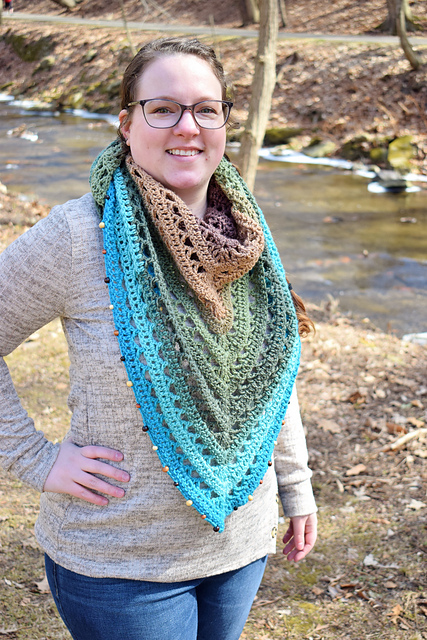 Through the Woods Shawl