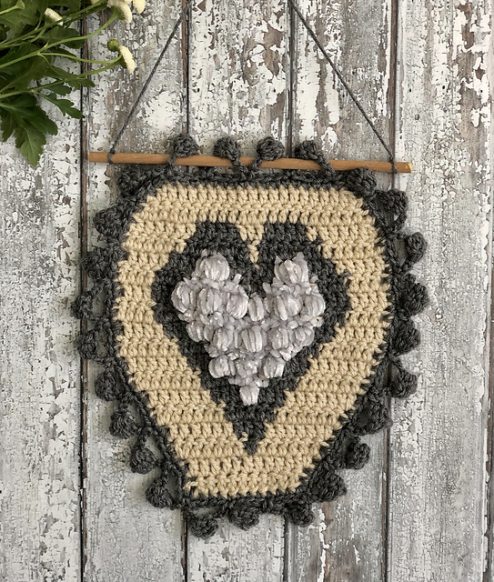 Lovely Heart Wall Hanging