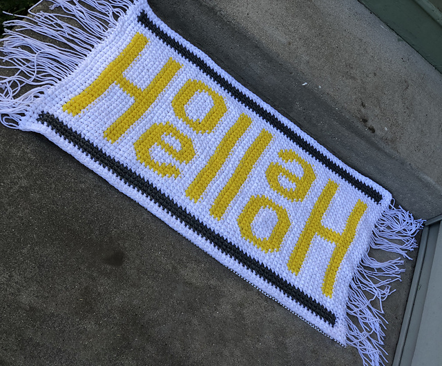Ravelry Hello Rug pattern by Shawna Underwood