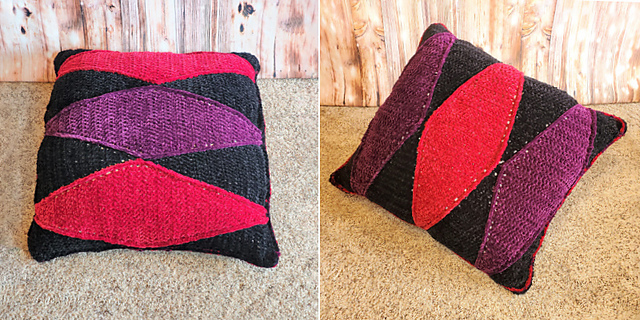 Jeweled Diamonds Floor Pillow