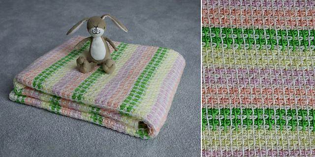 Pretty Pastels Baby Blanket