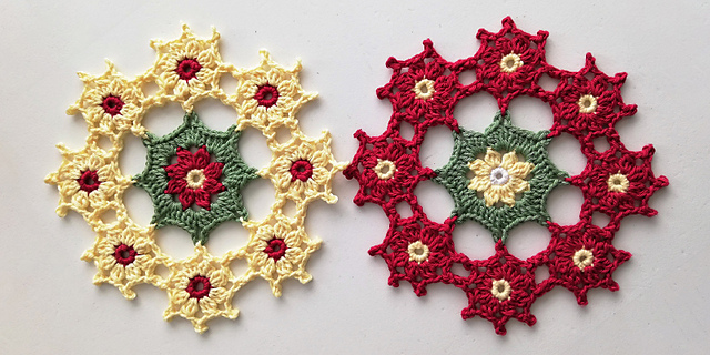 Flower-Power Doily