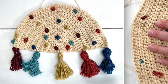 Polka Dot Wall Hanging