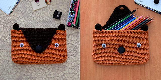 Fox Pencil Case