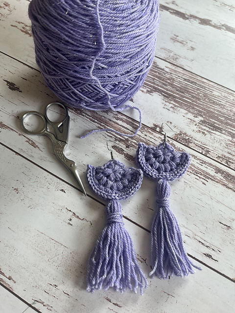 Borla Morado Earrings