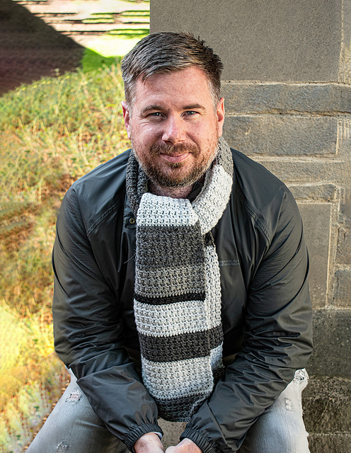 Unisex Scrappy Scarf