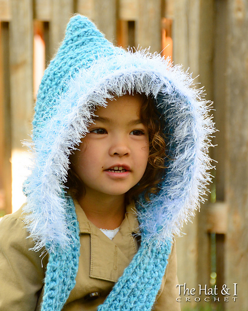 Sleigh Ride - a Hood with Scarf