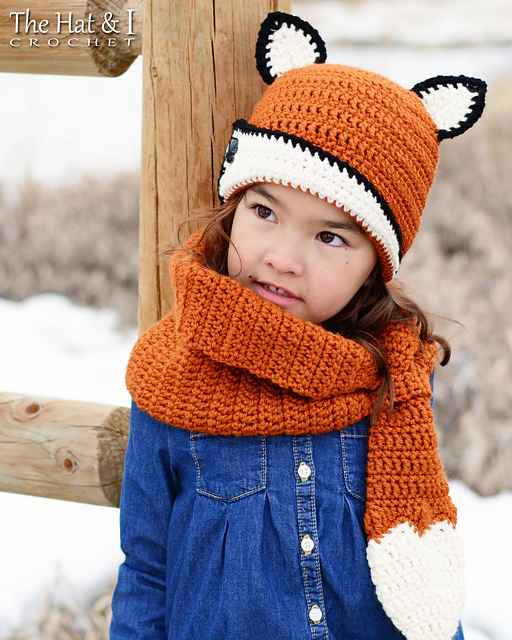 Fox Fancy Hat & Cowl