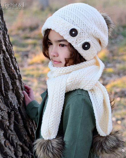 Soft Side Slouchy & Scarf