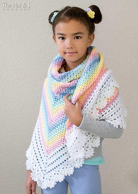 Rainbow Reflections Shawl