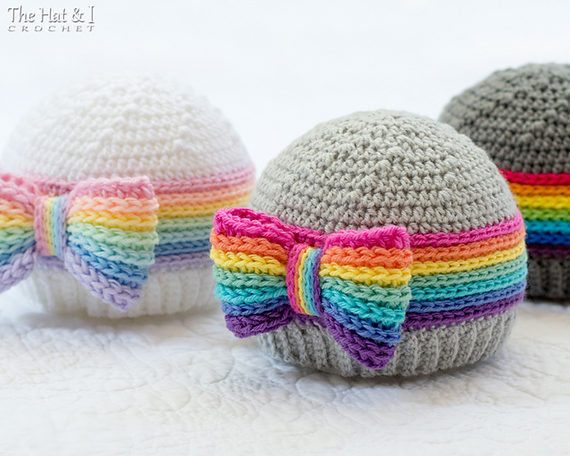 Rainbow Reflections Hat