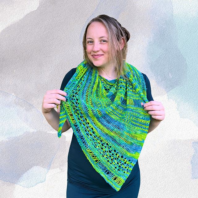 Dancing in the Rain Shawl