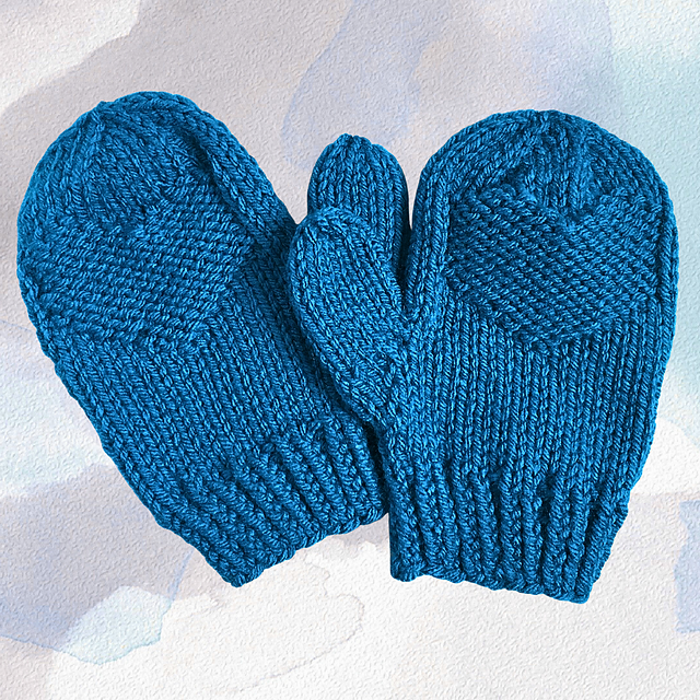 Hidden Love Mittens