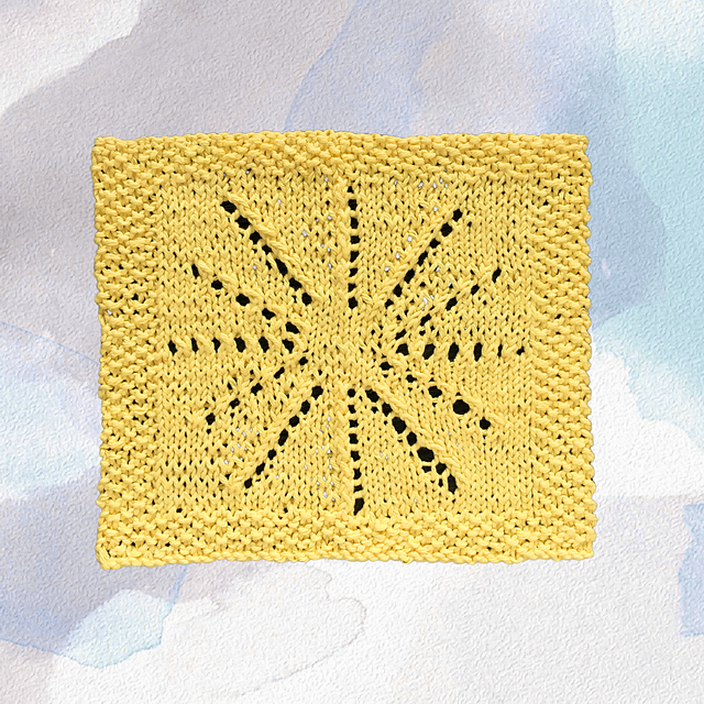 Summer in the Sun Dishcloth