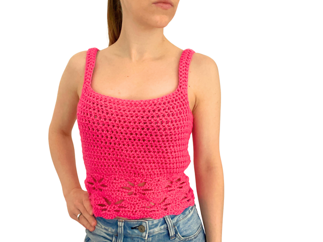Lacey Flower Tank