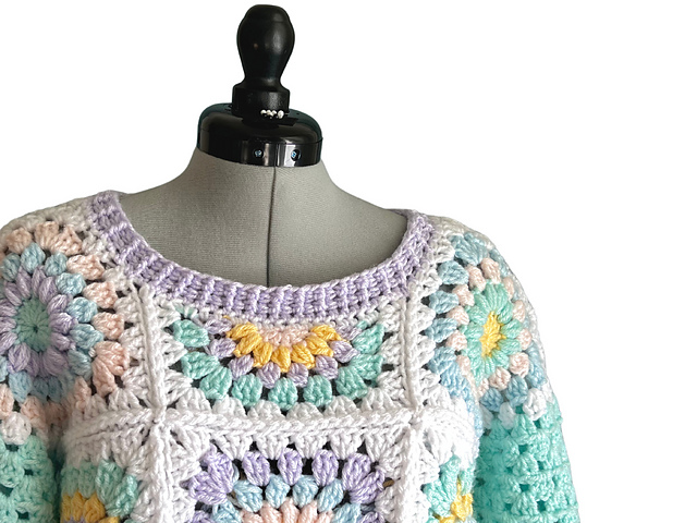 Subdued Sunburst Boho Top