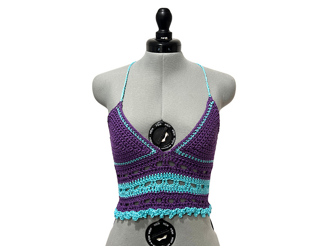 Isla Corset Back Halter Top