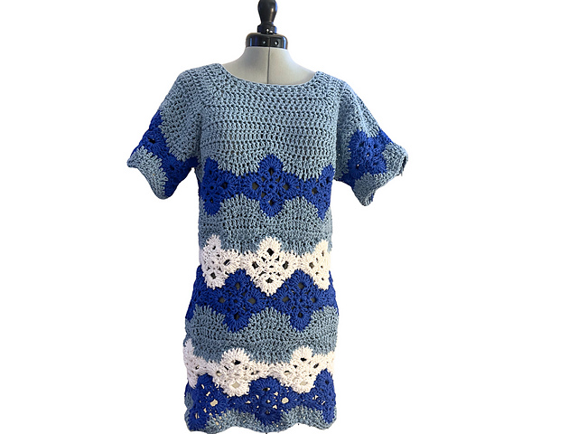 Coastal Bloom Shift Dress