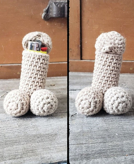 Penis Lighter Holder