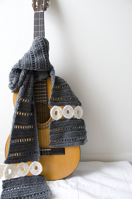 Circles n' Stripes Scarf
