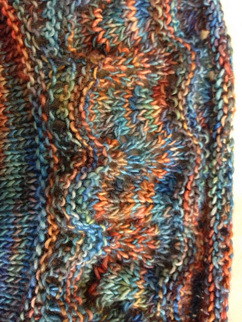 Undertow Shawlette KAL