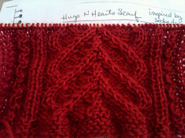 Hugs and Hearts Scarf