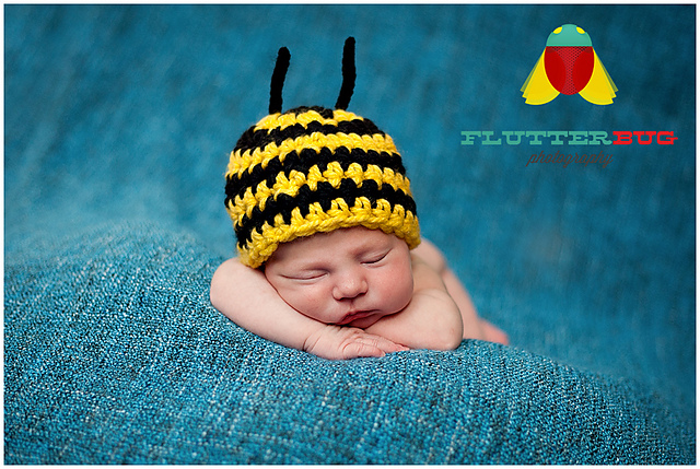 Bumble Bee Hat Chunky Photography Prop