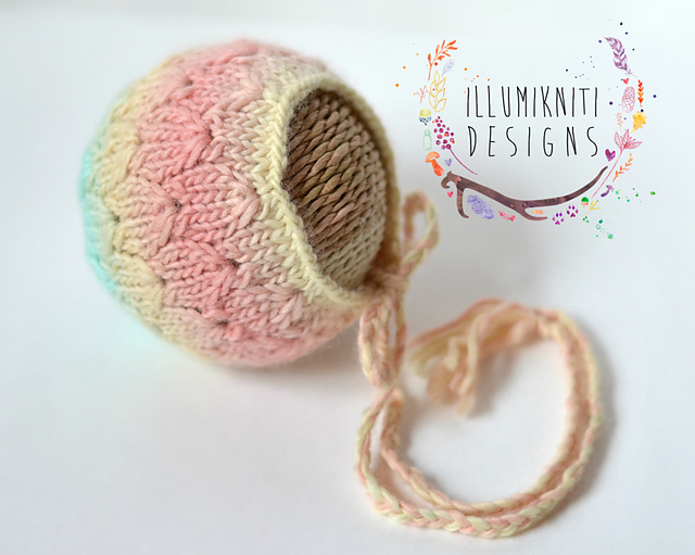 Lotus Newborn Bonnet - Photography Prop