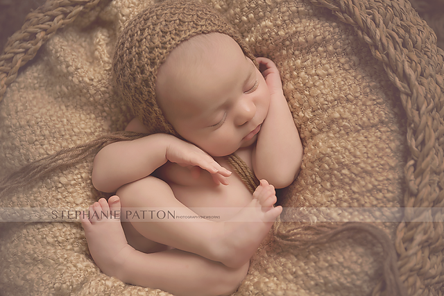 All in Knots Newborn Bonnet