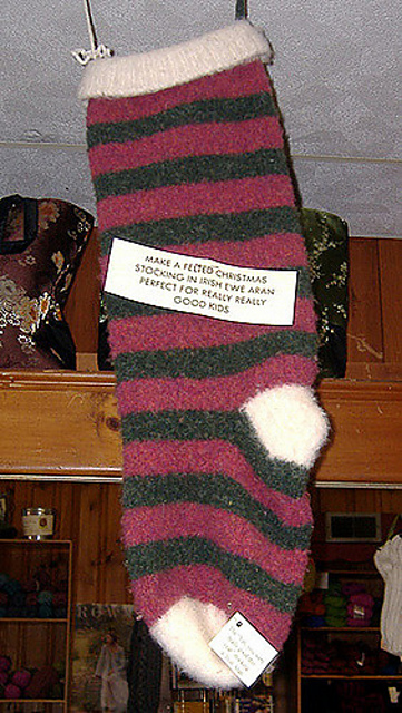 The Irish Ewe's Holiday Stocking