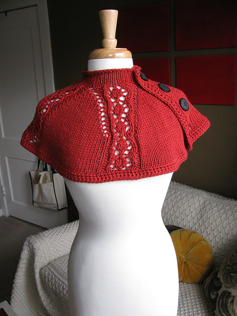 King Charles Lace Cape Cowl