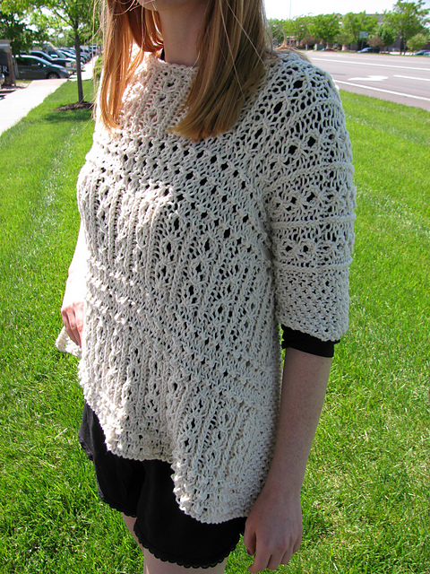 Victorian Lace Ponchette
