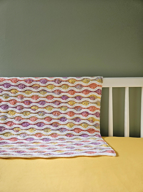 Wavy Whimsy Baby Blanket