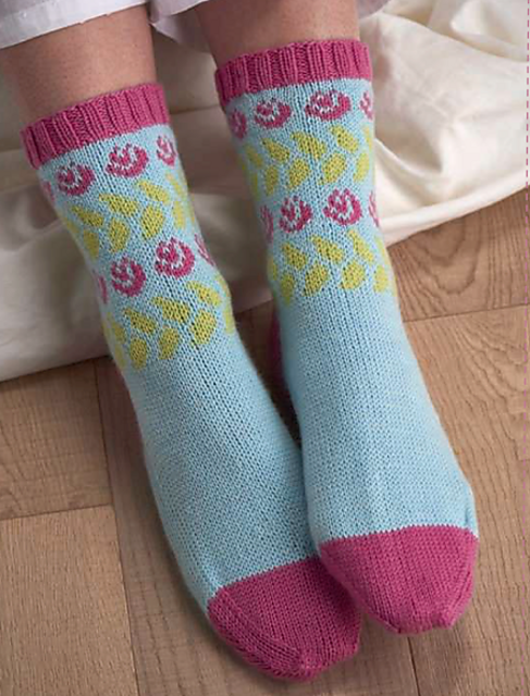 Rosalina Ruususukat Socks